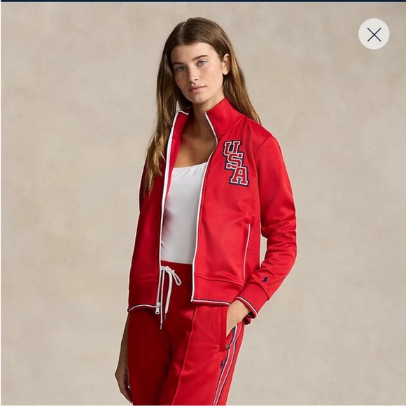 Polo Ralph Lauren TEAM USA Track Jacket size medium - Picture 2 of 7